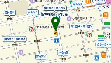 セイコーマート 南5条店の地図画像