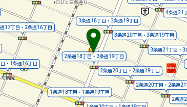 セイコーマート 旭川2条通店の地図画像