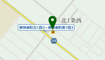 セイコーマート 東神楽1条店の地図画像