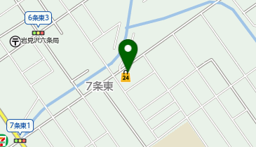 セイコーマート 岩見沢7条店の地図画像