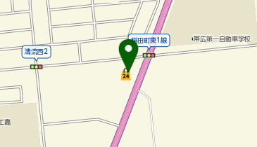 セイコーマート 帯広清流東店の地図画像