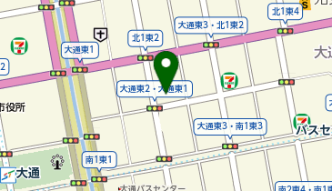セイコーマート 大通東2丁目店の地図画像