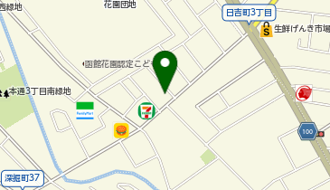 セイコーマート 函館花園店の地図画像