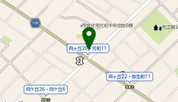 セイコーマート 江別元町店の地図画像