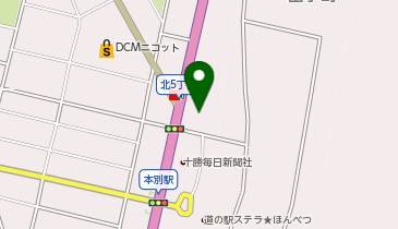 セイコーマート 本別北店の地図画像