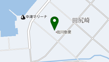 佐川急便 中津営業所の地図画像