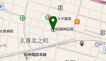 佐川急便 東神戸営業所神田SC」(尼崎市-佐川急便-〒660-0885)の地図