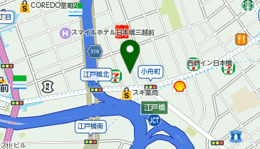 佐川急便 東京営業所日本橋本町1丁目SCの地図画像