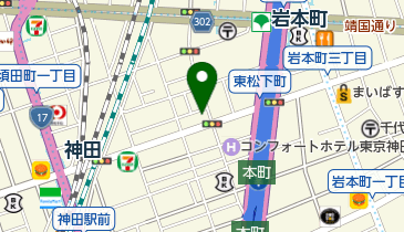 佐川急便 千代田営業所神田富山町SCの地図画像