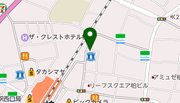 佐川急便 柏営業所柏4丁目SCの地図画像