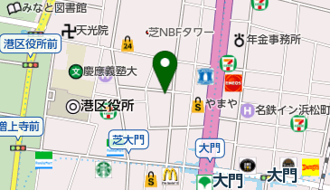 佐川急便 城南営業所芝大門1丁目SCの地図画像