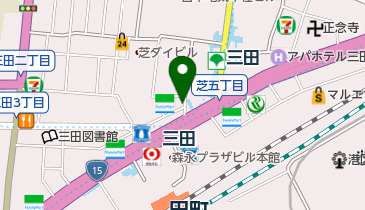 佐川急便 城南営業所芝5丁目SCの地図画像