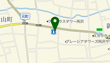 佐川急便 所沢営業所所沢元町SCの地図画像