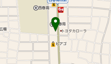 東京靴流通センター西春店の地図画像