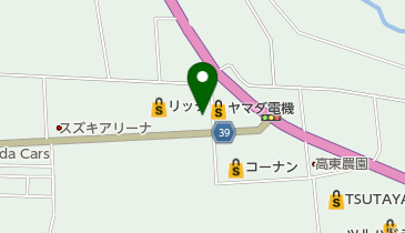 東京靴流通センター土佐高岡店の地図画像