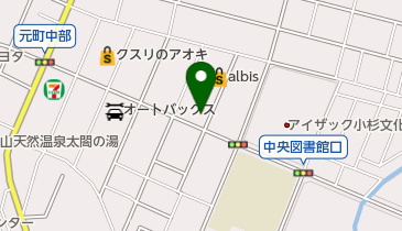 東京靴流通センター小杉店の地図画像