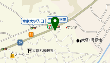 東京靴流通センター八王子大塚店の地図画像