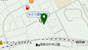 東京靴流通センター港南台中央公園店の地図画像
