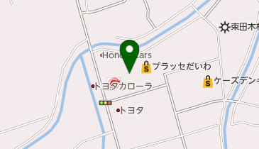 チヨダプラッセだいわ川内店の地図画像