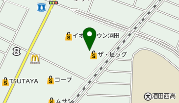東京靴流通センターイオンタウン酒田店の地図画像