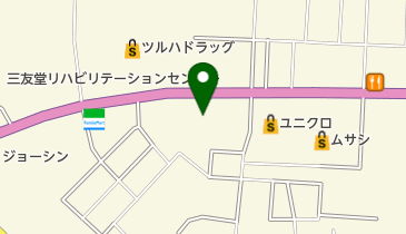 シュー・プラザ米沢店の地図画像