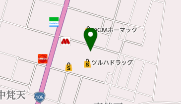 シュー・プラザアクロスプラザ本荘店の地図画像