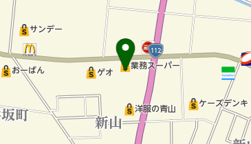 東京靴流通センター寒河江店の地図画像