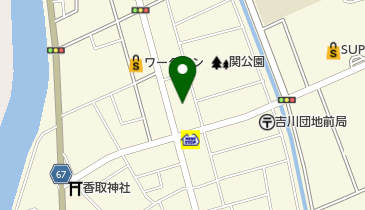 東京靴流通センター吉川店の地図画像