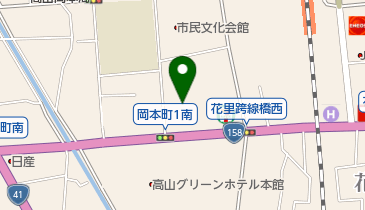 シュー・プラザ高山店の地図画像