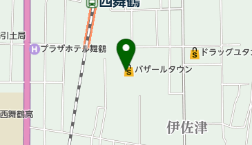 チヨダ西舞鶴店の地図画像
