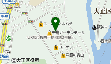 シュー・プラザ千島ガーデンモール店の地図画像