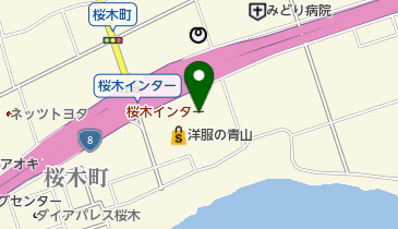シュー・プラザ桜木インター店の地図画像