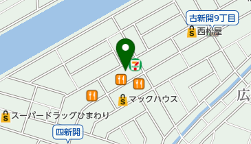シュー・プラザ呉広店の地図画像