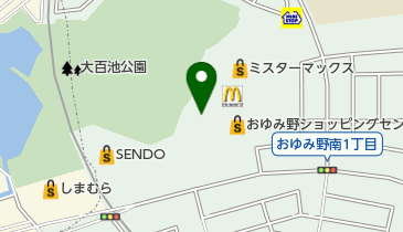 シュー・プラザおゆみ野店の地図画像