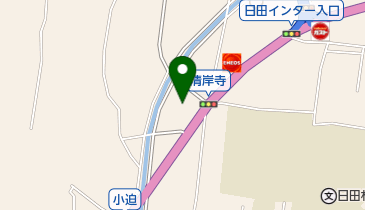 シュー・プラザ日田店の地図画像