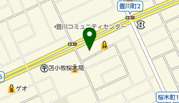 東京靴流通センター苫小牧桜木店の地図画像