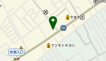 シュー・プラザ白井店の地図画像