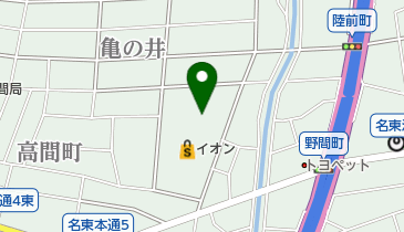 シュー・プラザイオンメイトピア店の地図画像