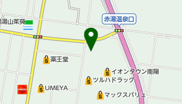 シュー・プラザイオンタウン南陽店の地図画像