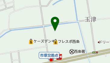 シュー・プラザ西条フレスポ店の地図画像