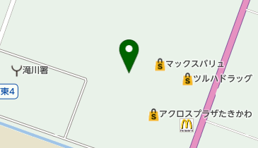 シュー・プラザ滝川アクロスプラザ店の地図画像