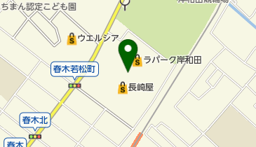 東京靴流通センターラパーク岸和田店の地図画像