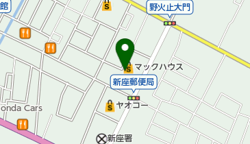 シュー・プラザ新座ヤオコー店の地図画像