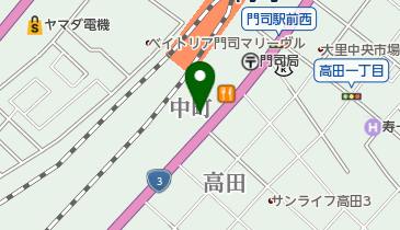 東京靴流通センター門司店の地図画像