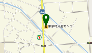 東京靴流通センター名取店の地図画像