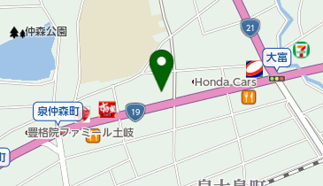 東京靴流通センター土岐店の地図画像