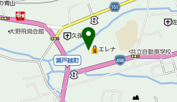 チヨダ大野モール店の地図画像