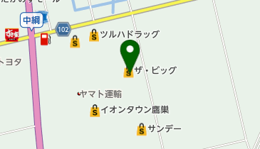 東京靴流通センターイオンタウンたかのす店の地図画像