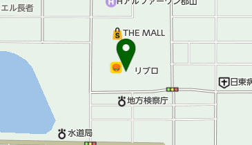 シュー・プラザザ・モール郡山店の地図画像