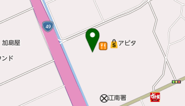 シュー・プラザアピタ亀田店の地図画像